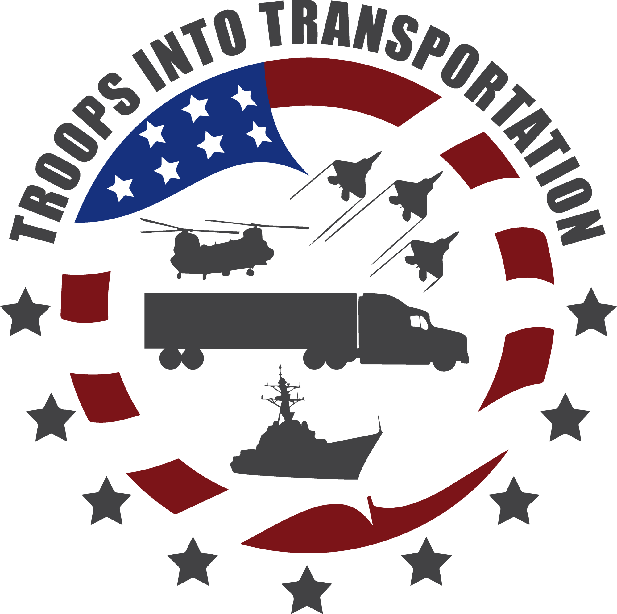 Troops-Into-Transportation