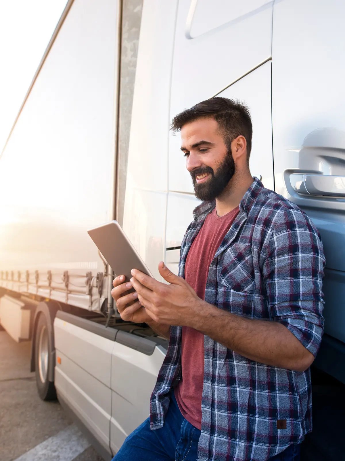 Driver with notebook